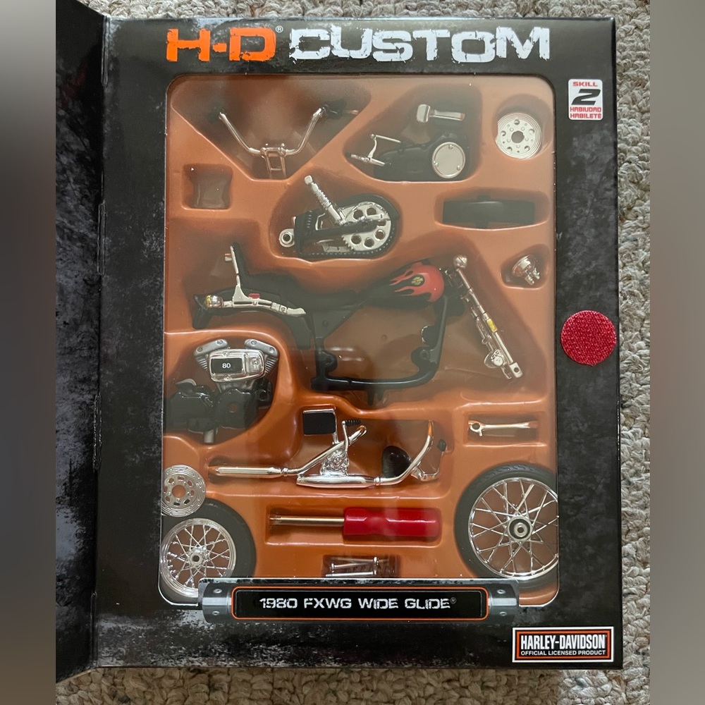 Harley Davidson Metal Model Kit